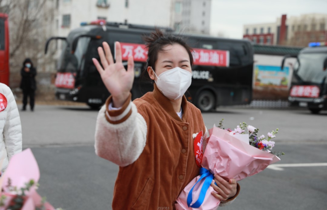 春暖花開，英雄歸來！葫蘆島市第二人民醫(yī)院支援綏中醫(yī)療隊凱旋而歸~(圖8)