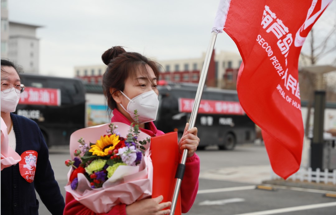 春暖花開，英雄歸來！葫蘆島市第二人民醫(yī)院支援綏中醫(yī)療隊凱旋而歸~(圖5)