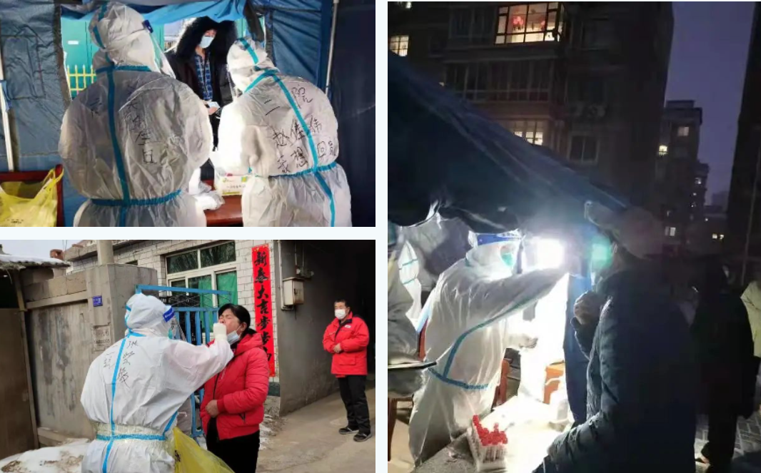 戰(zhàn)疫一線|6萬(wàn)人次，市二院核酸采樣醫(yī)療隊(duì)支援綏中的第24天！(圖6)